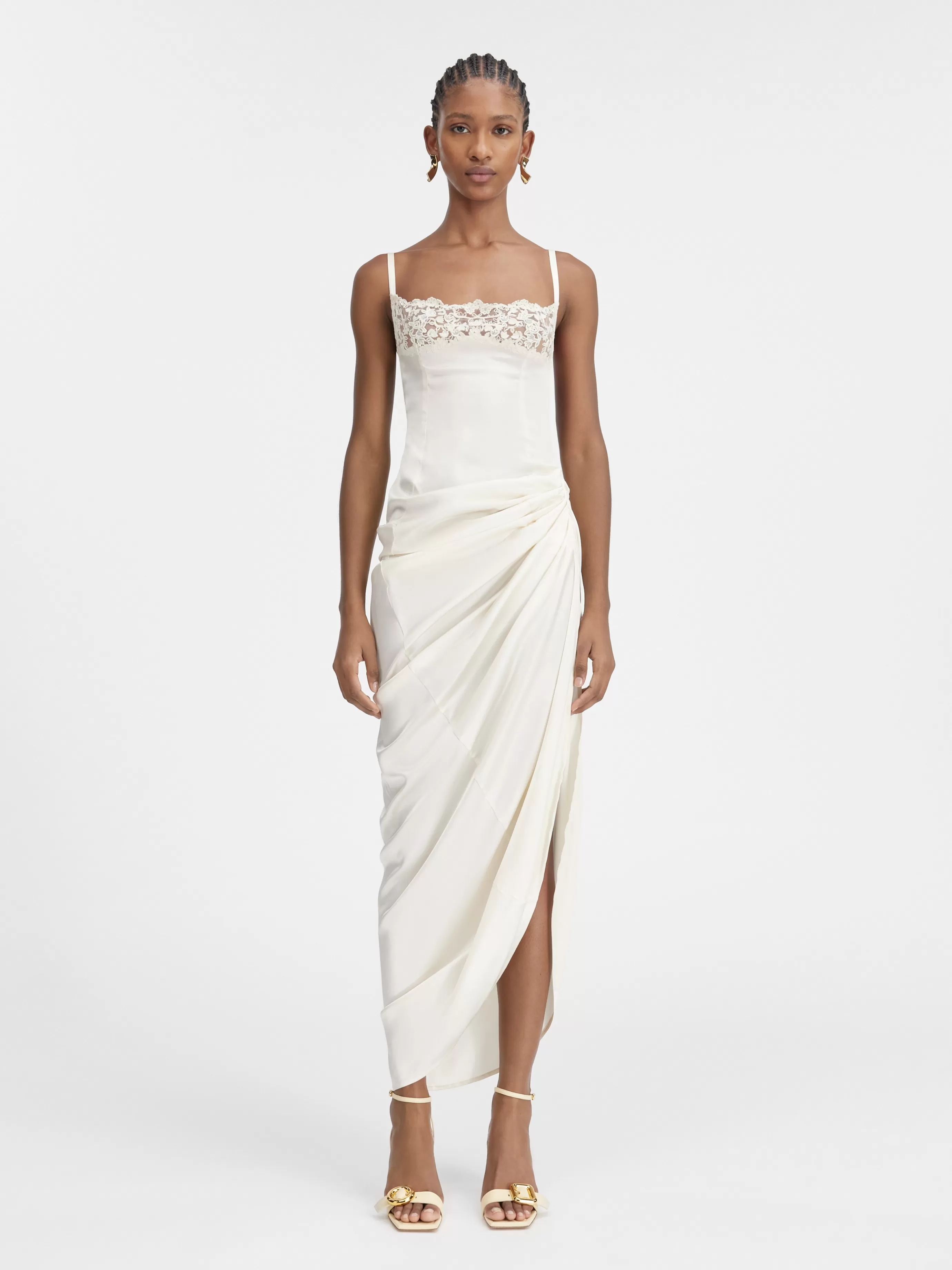 Femme Jacquemus La Saudade longue brodée