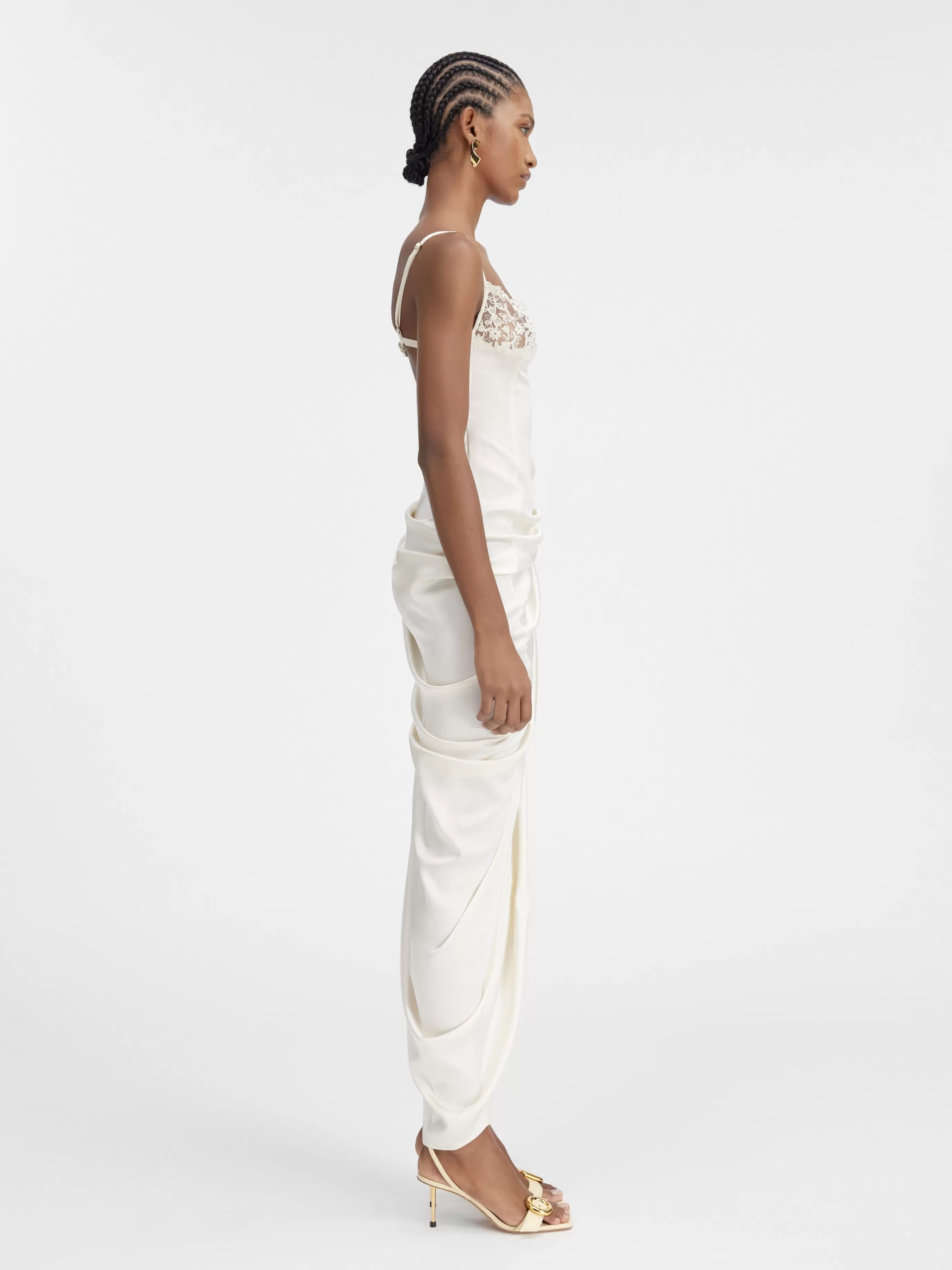 Femme Jacquemus La Saudade longue brodée