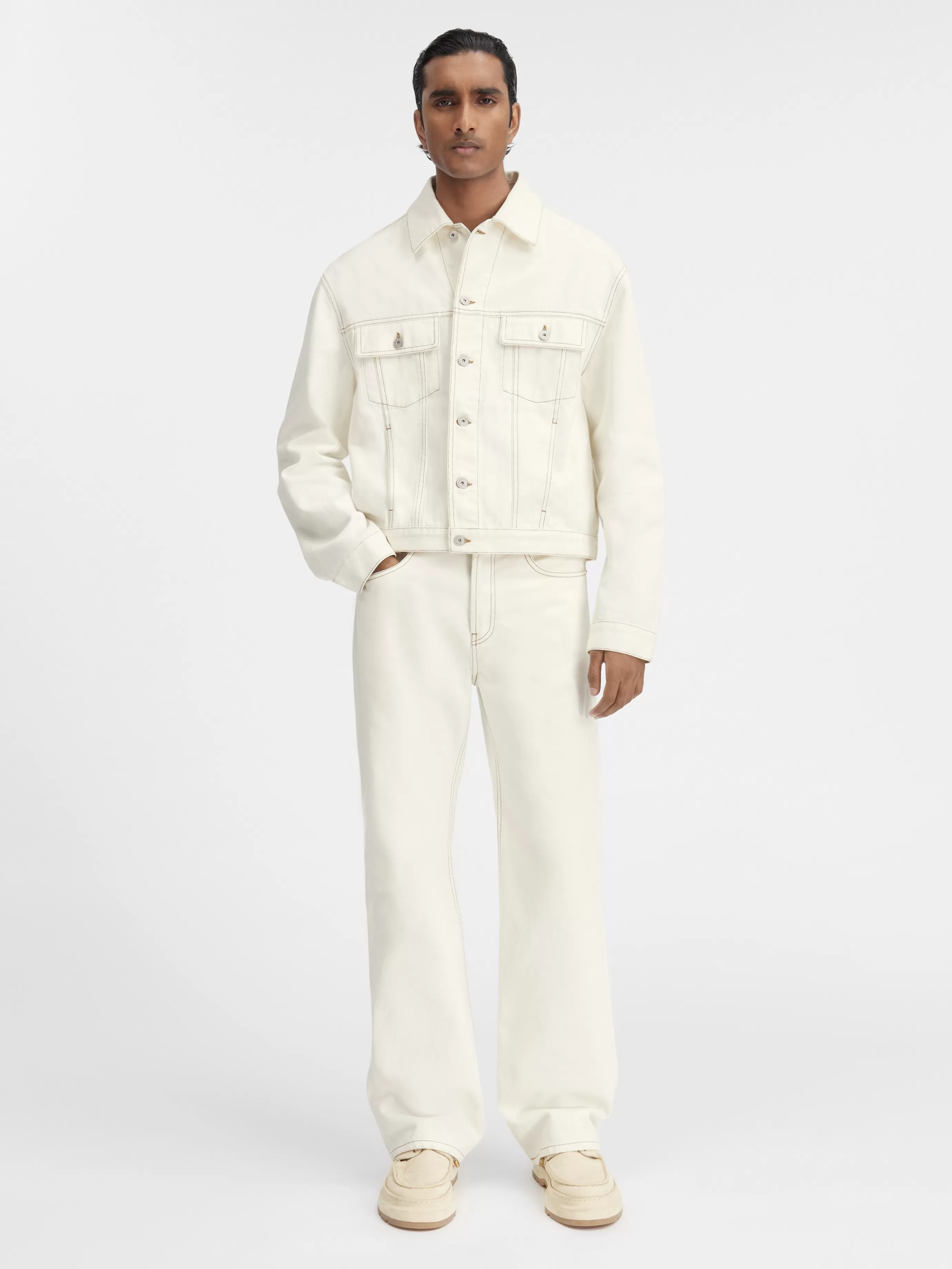 Femme/Homme Jacquemus La veste de-Nîmes