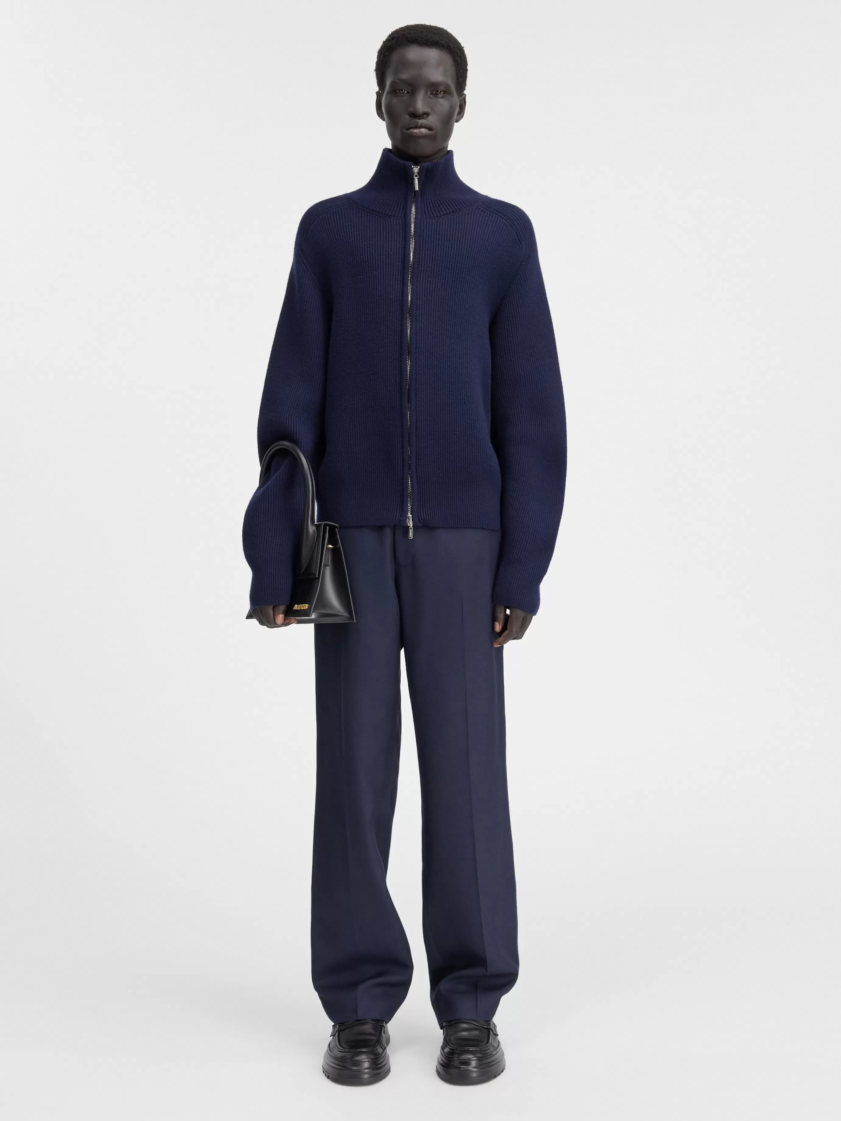 Femme/Homme Jacquemus Le cardigan zippé