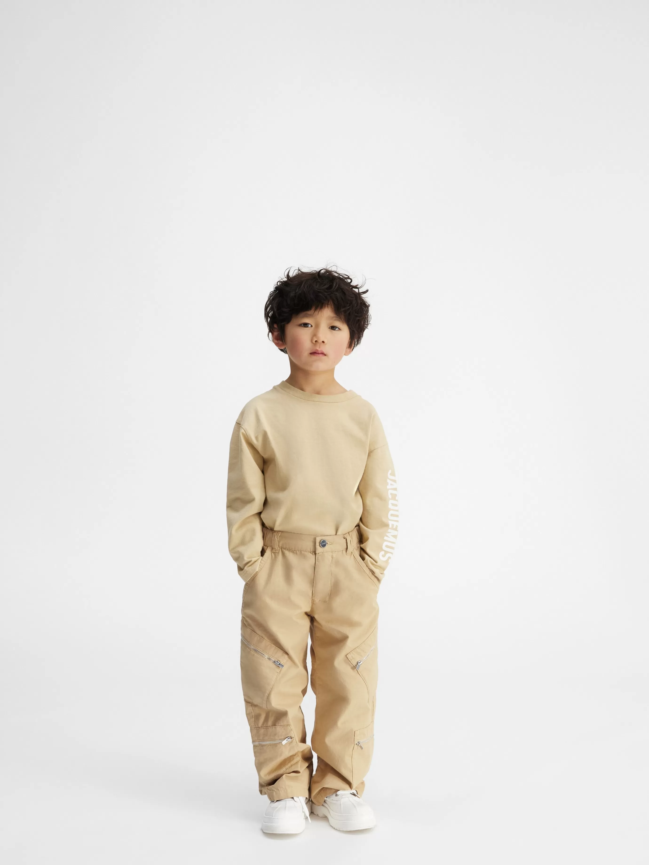 Enfant Jacquemus Le Cargo Marrone enfant