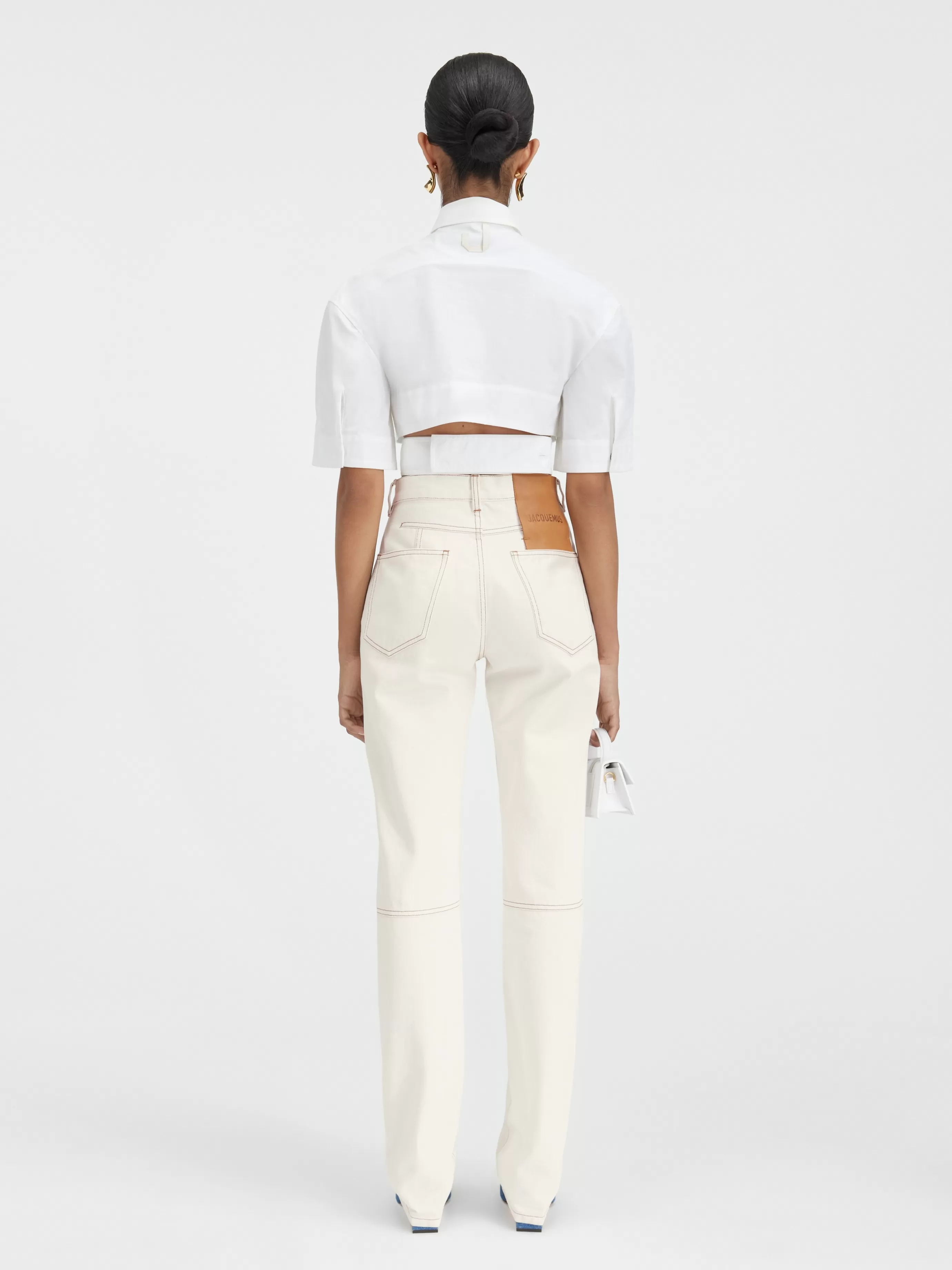 Femme Jacquemus Le de-Nîmes droit