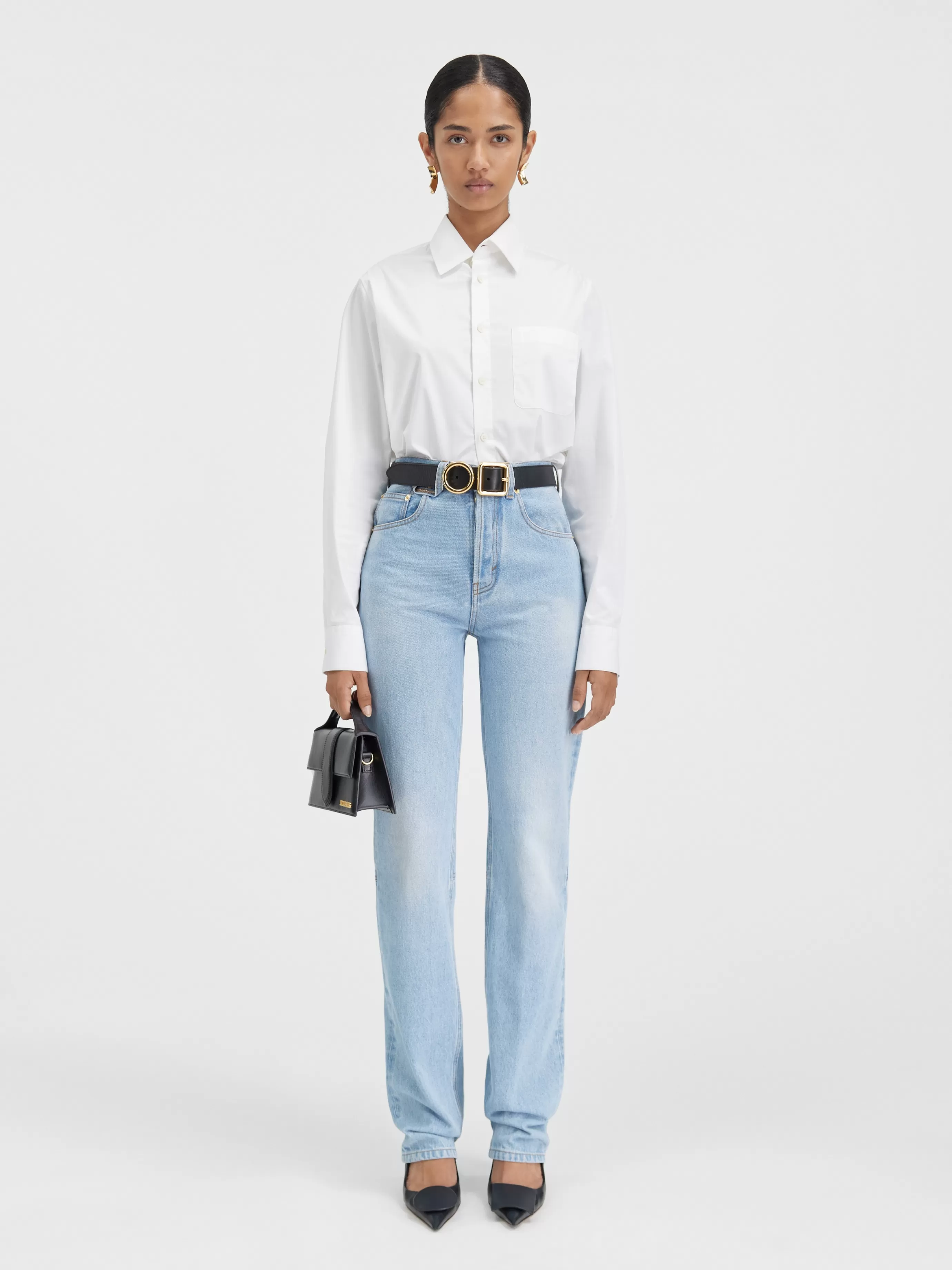 Femme Jacquemus Le de-Nîmes droit