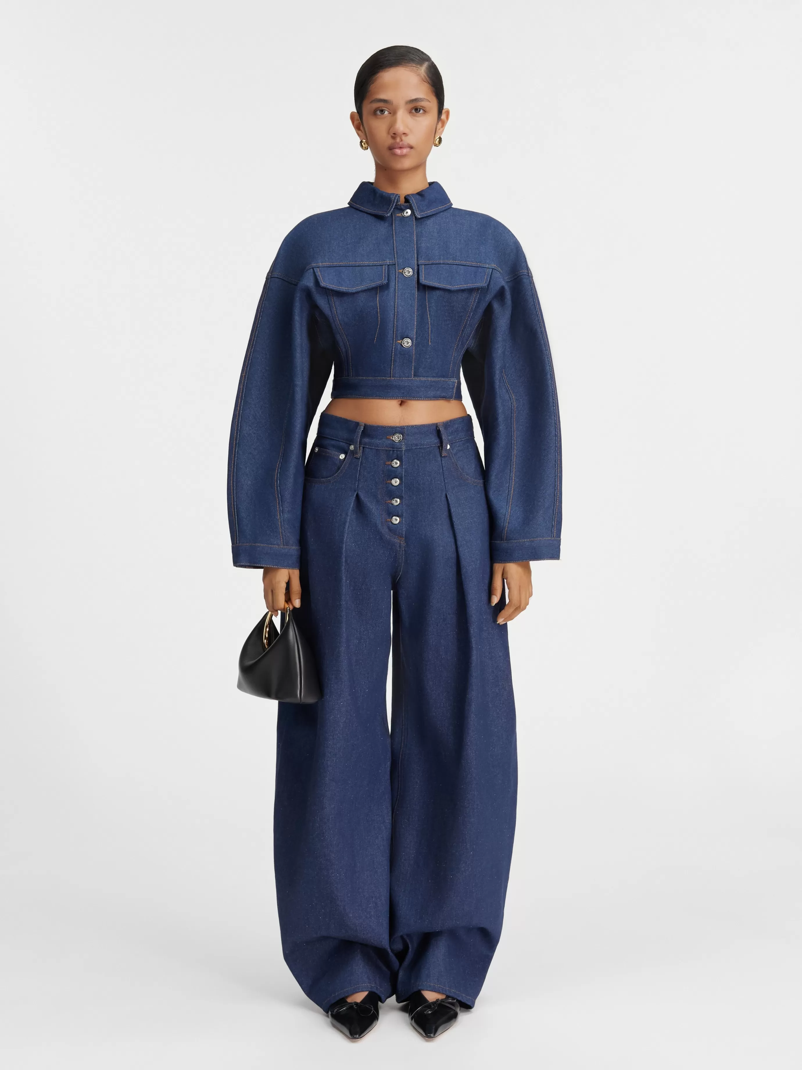 Femme Jacquemus Le de-Nîmes Ovalo