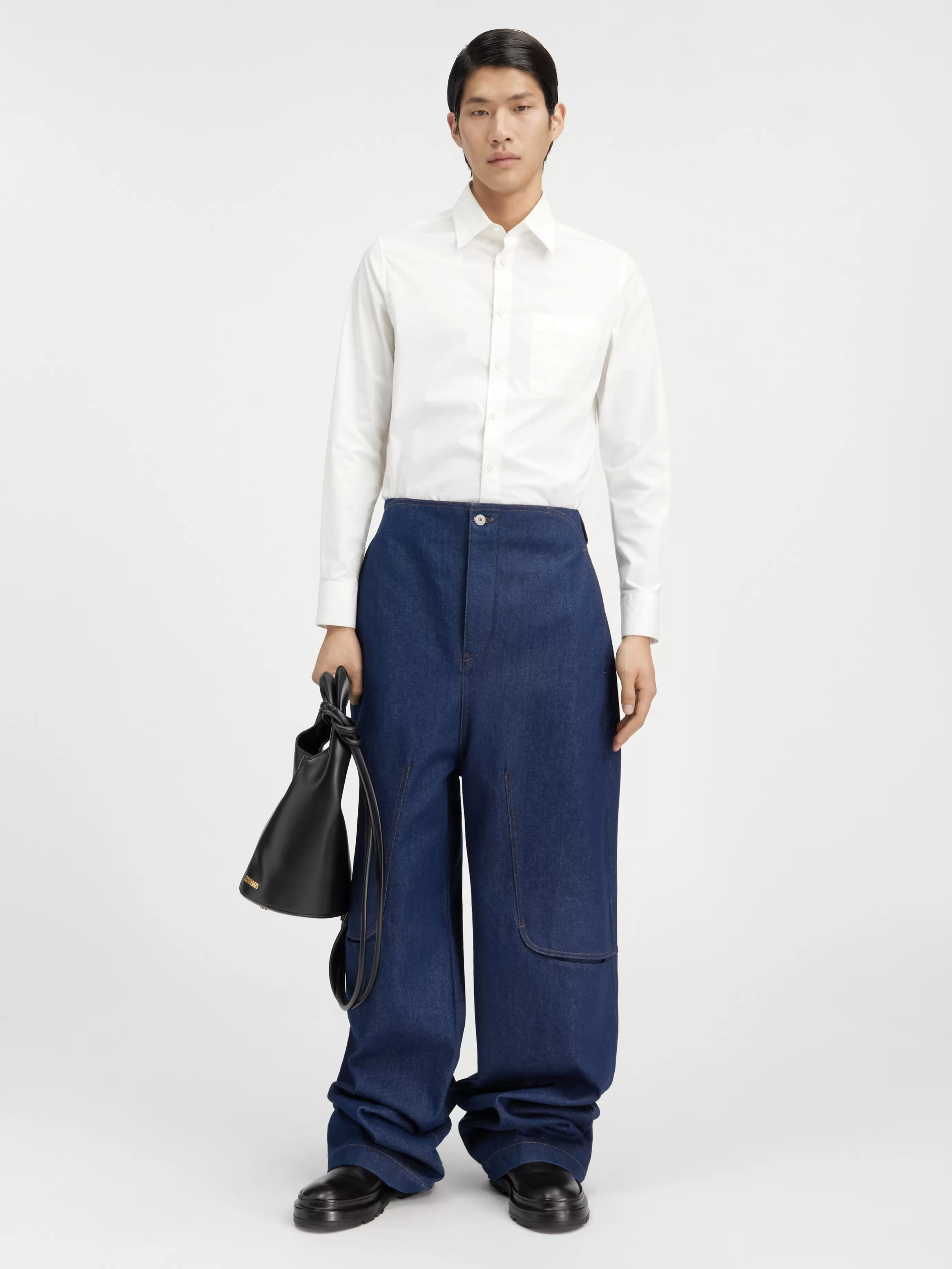 Homme Jacquemus Le pantalon de-Nîmes Bell