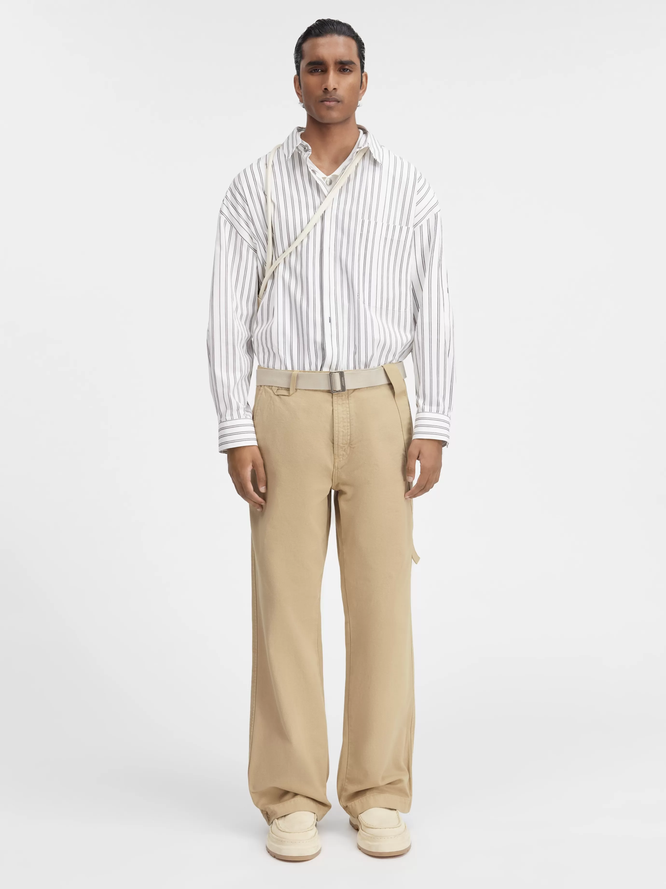 Femme/Homme Jacquemus Le pantalon Marrone