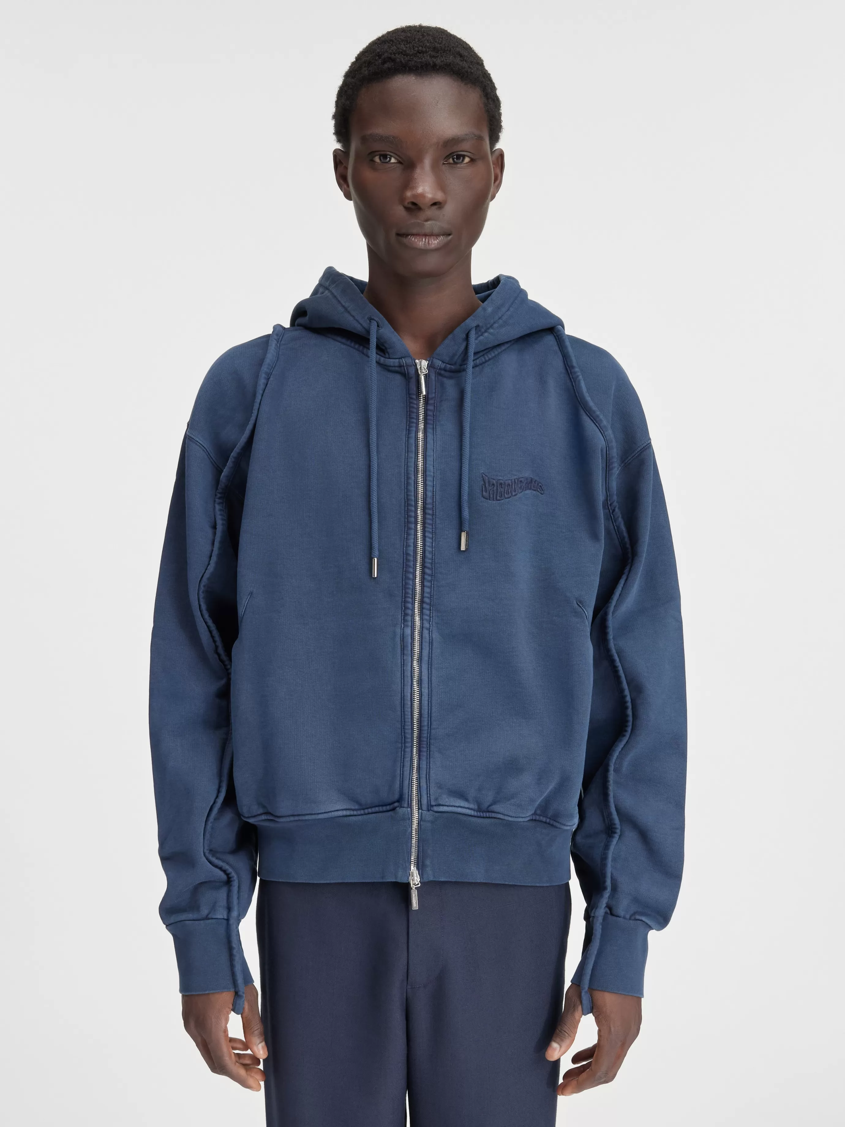 Femme/Homme Jacquemus Le sweater Camargue zippé