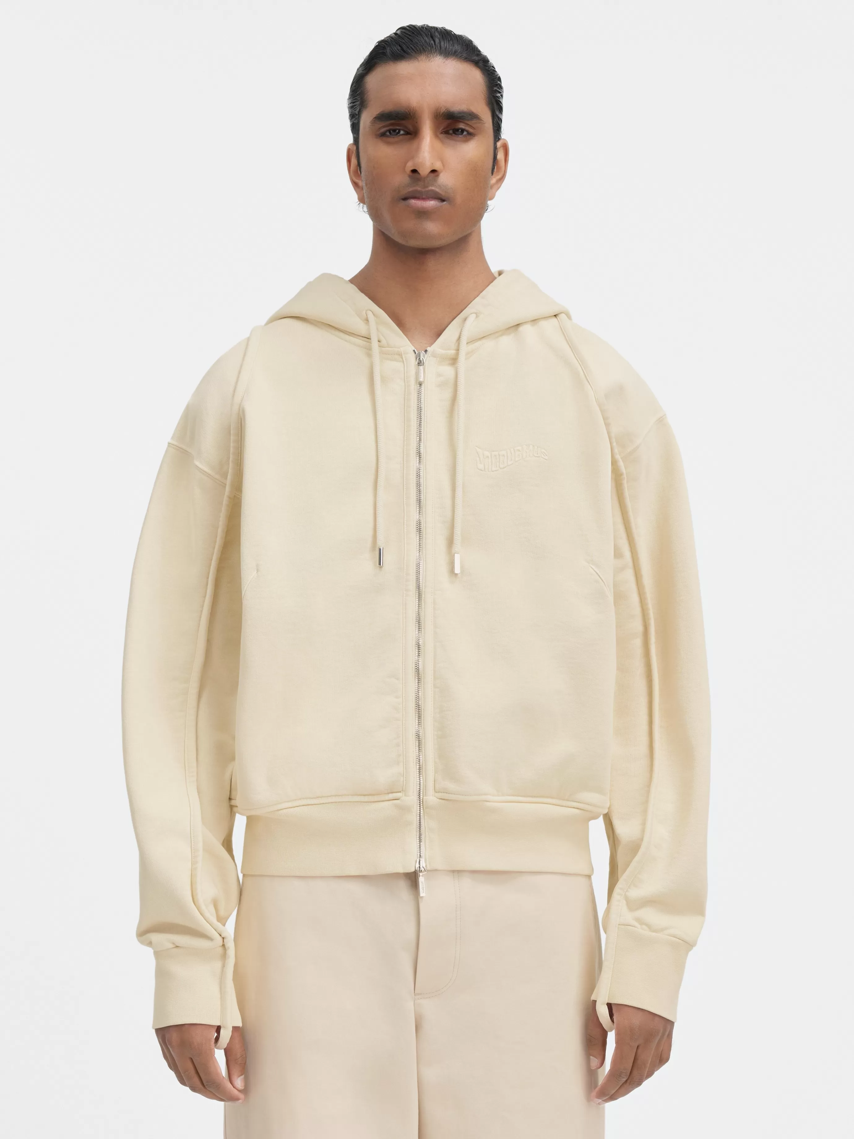 Femme/Homme Jacquemus Le sweater Camargue zippé