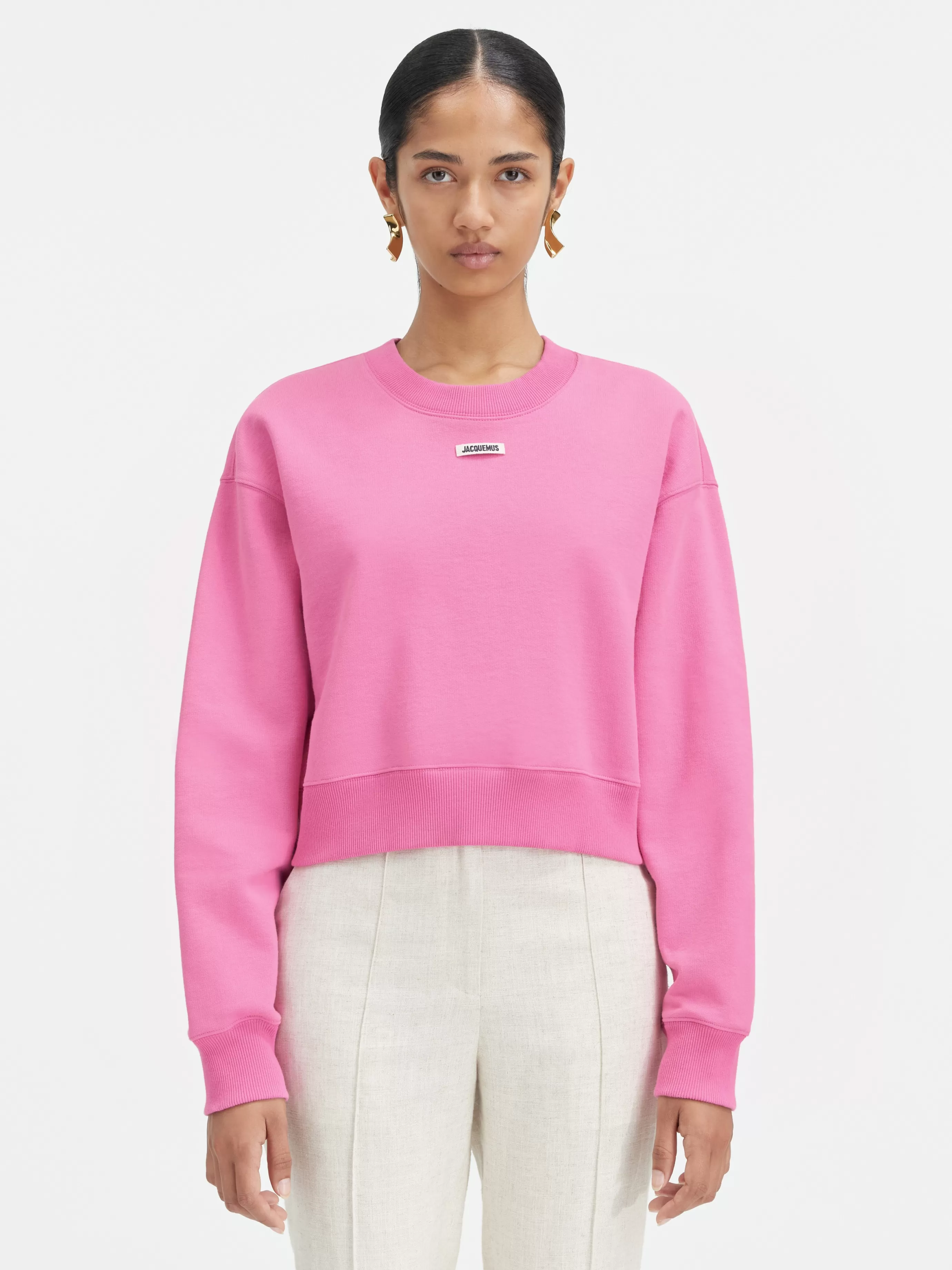 Femme Jacquemus Le sweatshirt Gros Grain
