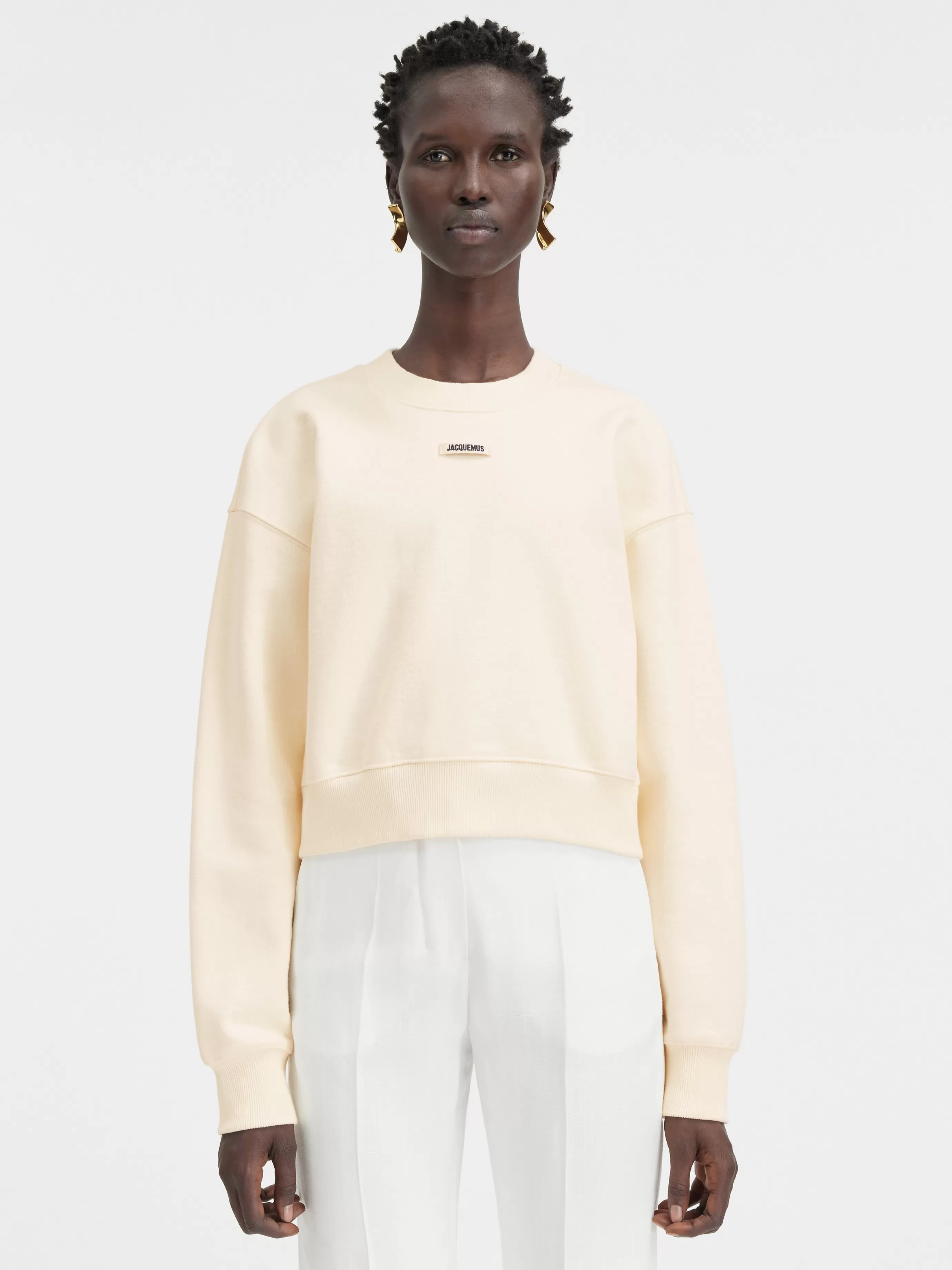 Femme Jacquemus Le sweatshirt Gros Grain