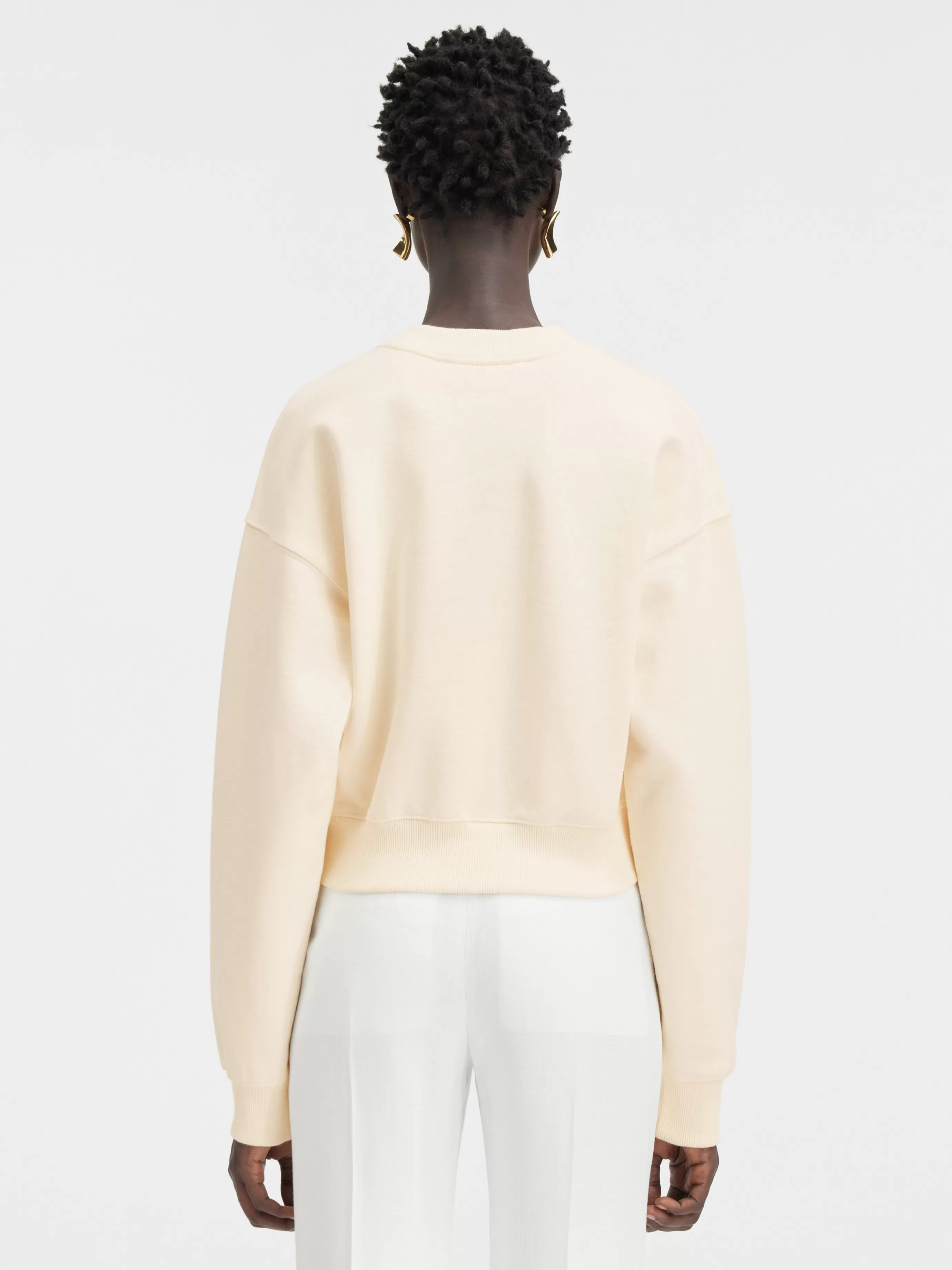 Femme Jacquemus Le sweatshirt Gros Grain