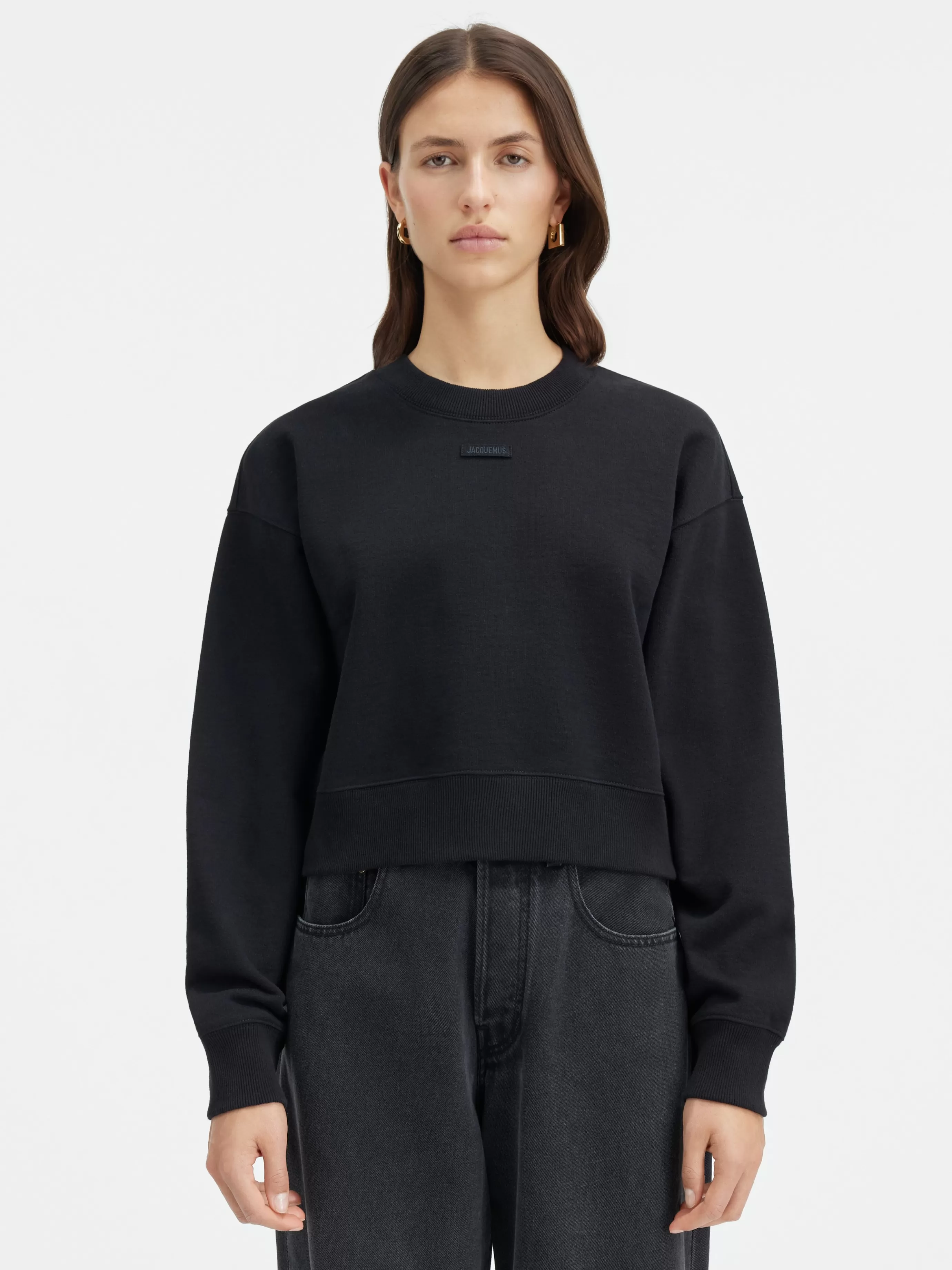 Femme Jacquemus Le sweatshirt Gros Grain