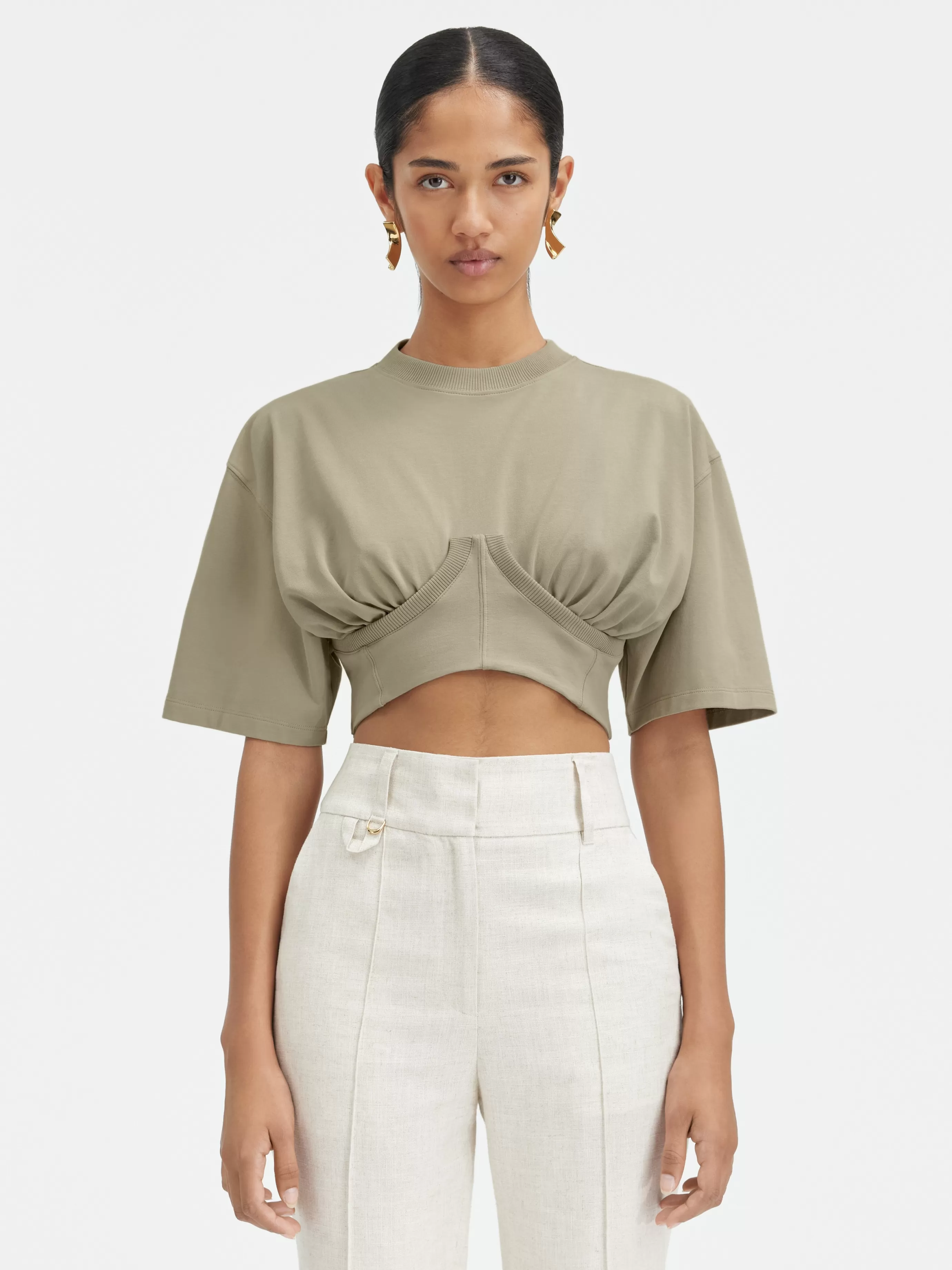 Femme Jacquemus Le t-shirt Caraco