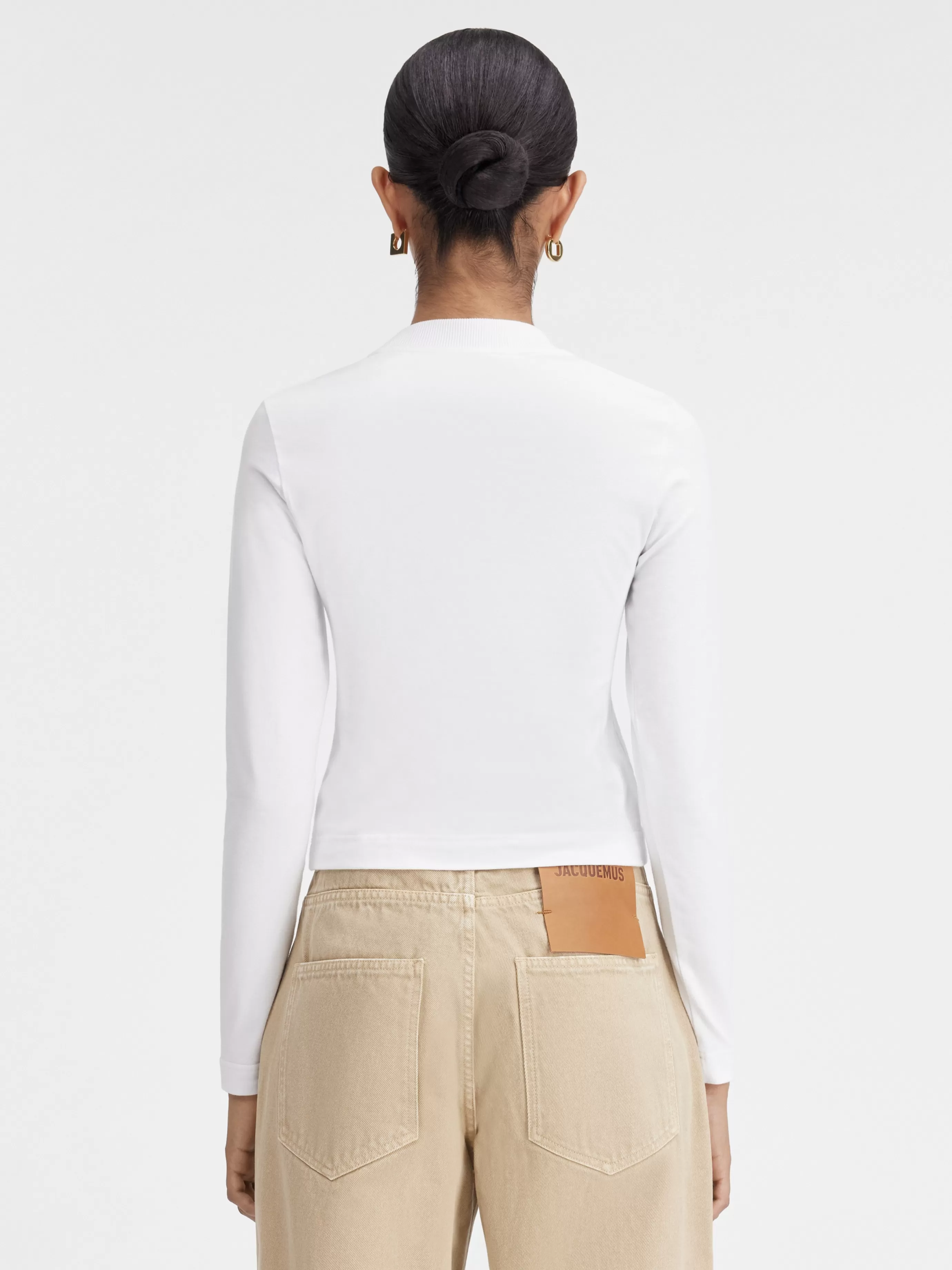 Femme Jacquemus Le t-shirt Gros Grain manches longues