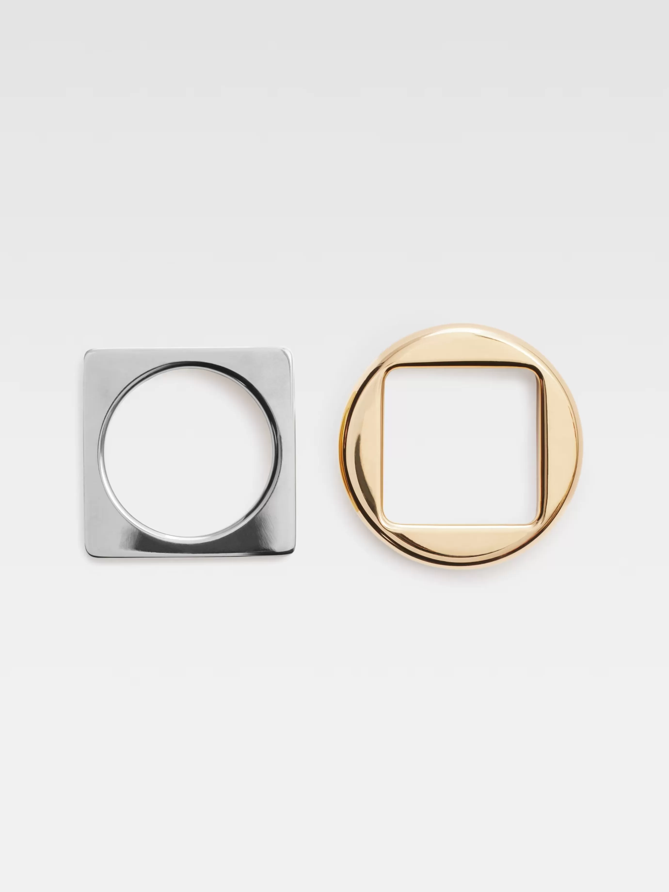 Femme Jacquemus Les bagues rond carré