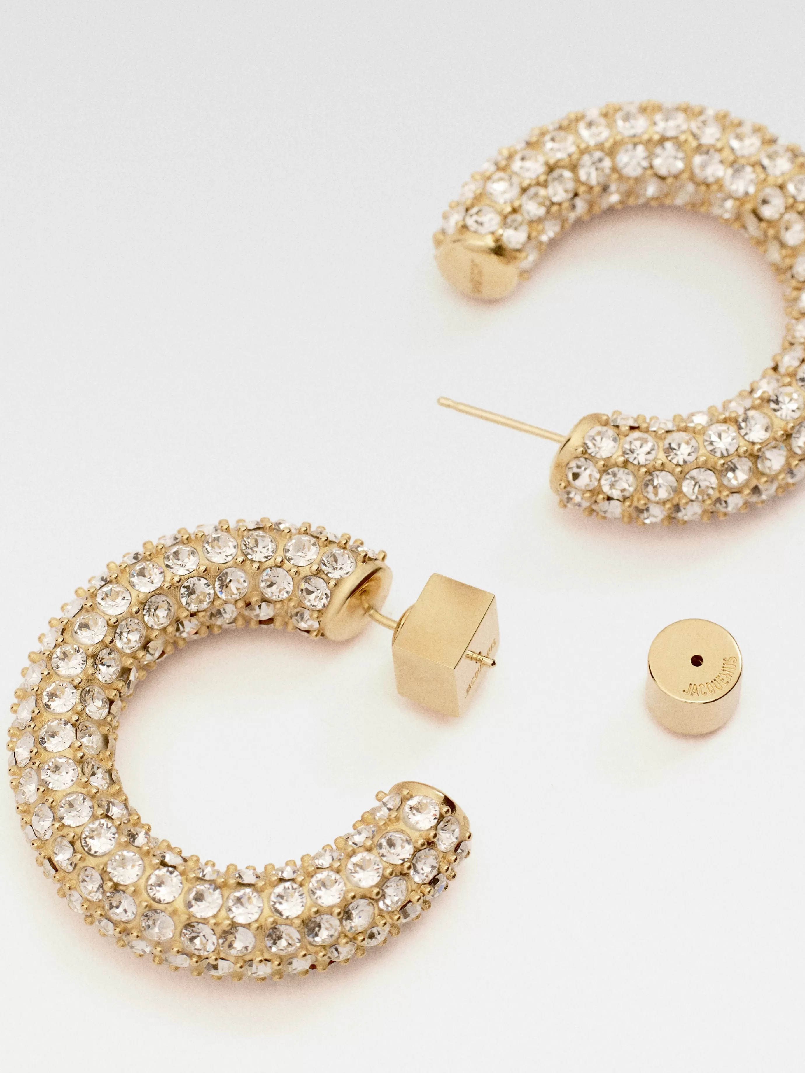 Femme Jacquemus Les créoles strass